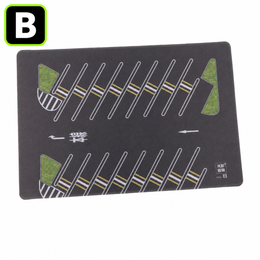 1:64 Diecast Parking Lot Diorama Mat – Car Park Mouse Pad